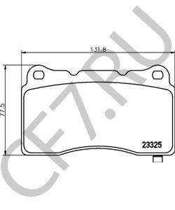 DR3Z2001C Комплект тормозных колодок, дисковый тормоз FORD USA в городе Москва