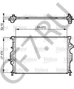 CV618005EA Радиатор, охлаждение двигателя FORD USA в городе Москва