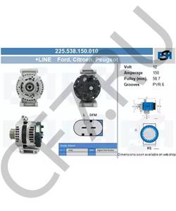 AC1T10300BA Генератор FORD USA в городе Москва