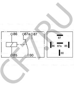 50 00 587 788 Реле, рабочий ток Renault в городе Москва