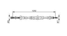 TALBOT Трос, стояночная тормозная система