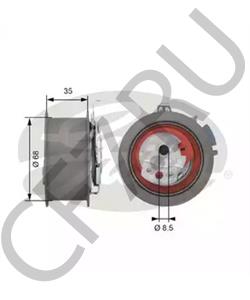 68000816AA Натяжной ролик, ремень ГРМ DODGE в городе Москва