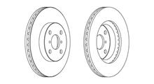 TOYOTA (FAW) Тормозной диск