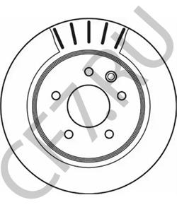 C2C41251 Тормозной диск DAIMLER в городе Москва