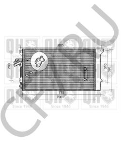 955 573 11104 Конденсатор, кондиционер SKODA в городе Москва