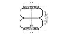 HENDRICKSON Кожух пневматической рессоры