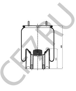 212 21 307 Кожух пневматической рессоры MERITOR в городе Москва