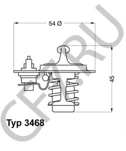 8-94372-762-0 Термостат, охлаждающая жидкость ISUZU в городе Москва