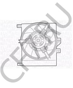 Q0003127V010000000 Вентилятор, охлаждение двигателя SMART в городе Москва