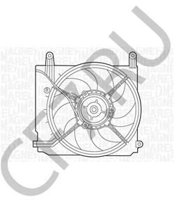 EU50001 Вентилятор, охлаждение двигателя CHEVROLET в городе Москва