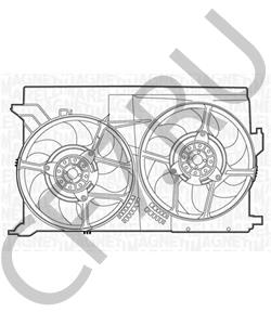 24419326 Вентилятор, охлаждение двигателя CHEVROLET в городе Москва