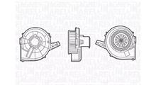 VW/SEAT Вентилятор салона