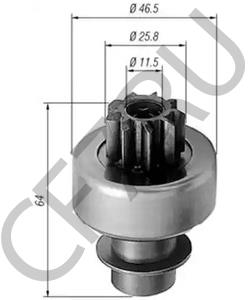 9948346 Ведущая шестерня, стартер FIAT в городе Москва