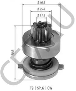 4202988 Ведущая шестерня, стартер FIAT в городе Москва