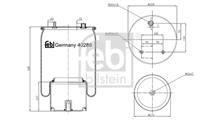 DAF Кожух пневматической рессоры