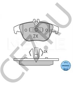 005 420 49 20 Комплект тормозных колодок, дисковый тормоз MERCEDES-BENZ (BBDC) в городе Москва