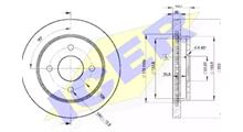 MERCURY Тормозной диск