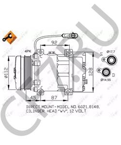 878029120 Компрессор, кондиционер NEW HOLLAND в городе Москва