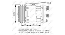 DEUTZ-FAHR Компрессор, кондиционер