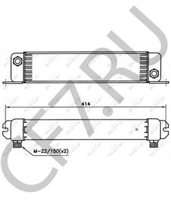 H514860150010 масляный радиатор, двигательное масло FENDT в городе Москва