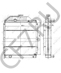 7700047576 Радиатор, охлаждение двигателя CLAAS в городе Москва