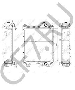 87737094 Радиатор, охлаждение двигателя STEYR в городе Москва