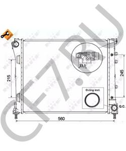51793589 Радиатор, охлаждение двигателя ABARTH в городе Москва