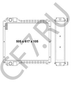 30/915200 Радиатор, охлаждение двигателя JCB (BAMFORD) в городе Москва