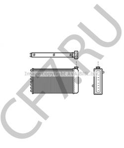 BAU5080 Теплообменник, отопление салона AUSTIN в городе Москва
