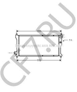 ATP1047 Радиатор, охлаждение двигателя AUSTIN в городе Москва