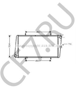 PCC1006 Радиатор, охлаждение двигателя AUSTIN в городе Москва