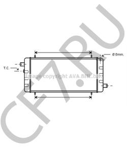 NAM1378 Радиатор, охлаждение двигателя AUSTIN в городе Москва