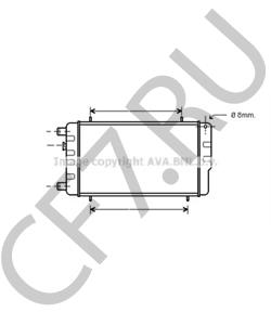 ATP1084 Радиатор, охлаждение двигателя AUSTIN в городе Москва