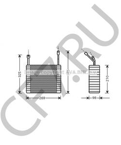 3903062 Испаритель, кондиционер FORD USA в городе Москва