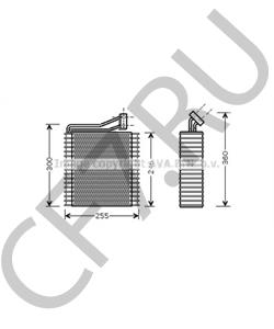 5011513AC Испаритель, кондиционер Chrysler в городе Москва