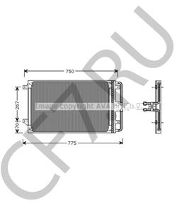 4741218 Конденсатор, кондиционер PLYMOUTH в городе Москва