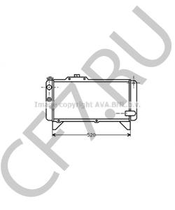 16750800 Радиатор, охлаждение двигателя TALBOT в городе Москва