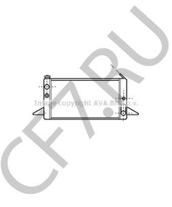 13222500 Радиатор, охлаждение двигателя TALBOT в городе Москва