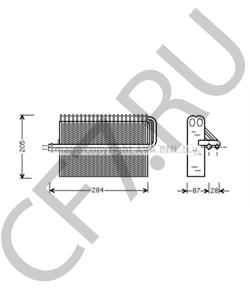 52463285 Испаритель, кондиционер CHEVROLET в городе Москва