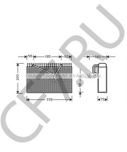 90541595 Испаритель, кондиционер CHEVROLET в городе Москва