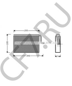 52475551 Испаритель, кондиционер CHEVROLET в городе Москва