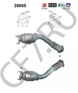 95511302101 Катализатор PORSCHE в городе Москва