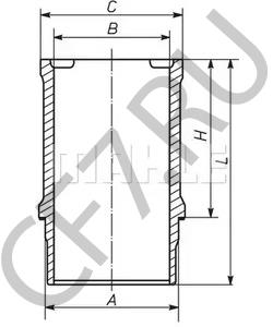 CH 5085 200 Гильза цилиндра FEDERAL в городе Москва