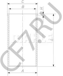 04198054 Гильза цилиндра DEUTZ в городе Москва