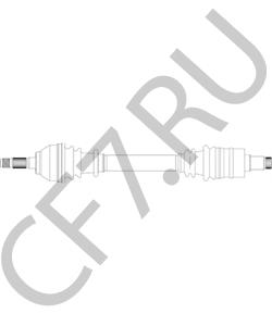 18491700 Приводной вал TALBOT в городе Москва