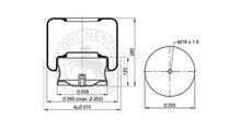 SETRA Кожух пневматической рессоры