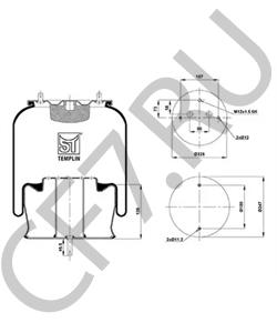 MLF 7146 Кожух пневматической рессоры MERITOR в городе Москва