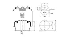 MERITOR Кожух пневматической рессоры