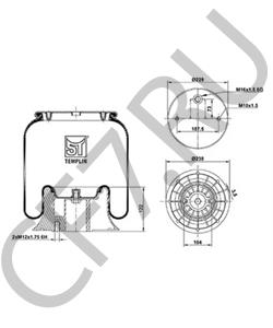 MLF 8022 Кожух пневматической рессоры MERITOR в городе Москва