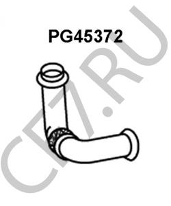 1706C6 Труба выхлопного газа PEUGEOT (DF-PSA) в городе Москва